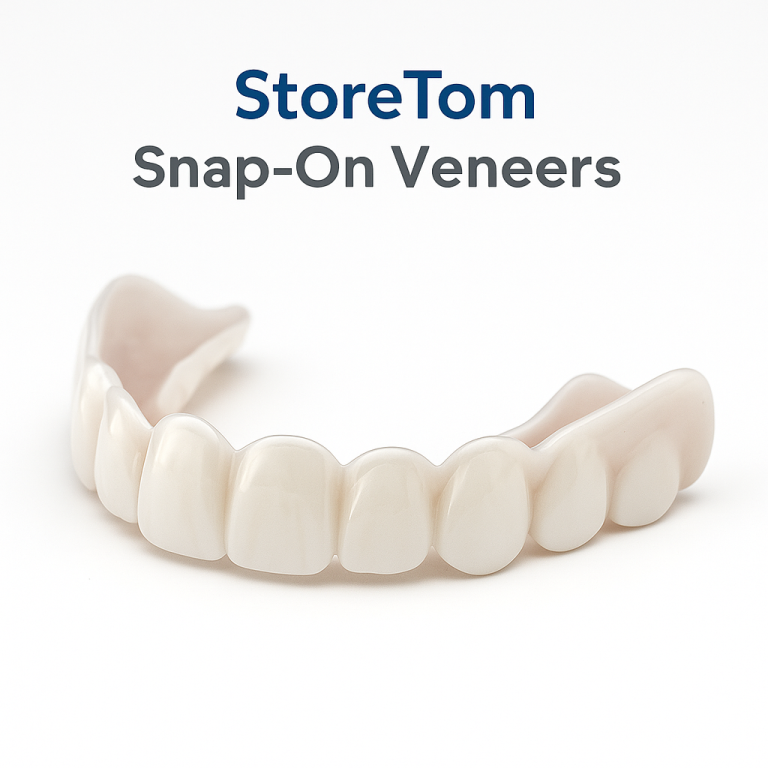 Trevane Unisex Snap-On Veneers  | Natural Look | Instant Smile | BPA-Free| 1 pair (Uper and lower) photo review